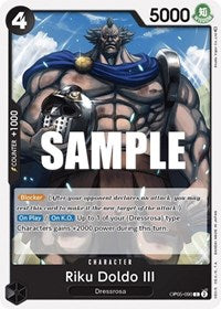Riku Doldo III - Awakening of the New Era - OP05-090
