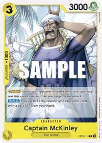 Captain McKinley - Awakening of the New Era - OP05-112