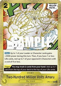 Two-Hundred Million Volts Amaru - Awakening of the New Era - OP05-115