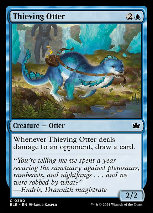 Thieving Otter - Bloomburrow - 390