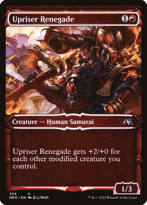 Upriser Renegade - Kamigawa: Neon Dynasty - 324