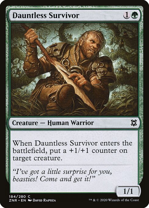 Dauntless Survivor - Zendikar Rising - 184