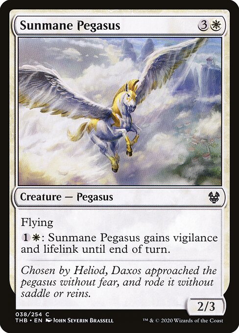 Sunmane Pegasus - Theros Beyond Death - 38