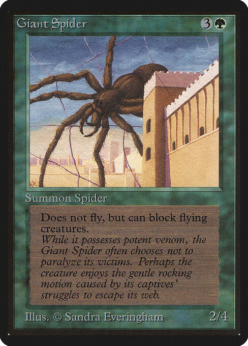 Giant Spider - Limited Edition Beta - 199