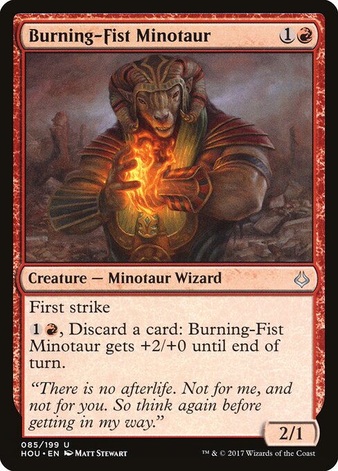 Burning-Fist Minotaur - Hour of Devastation - 85