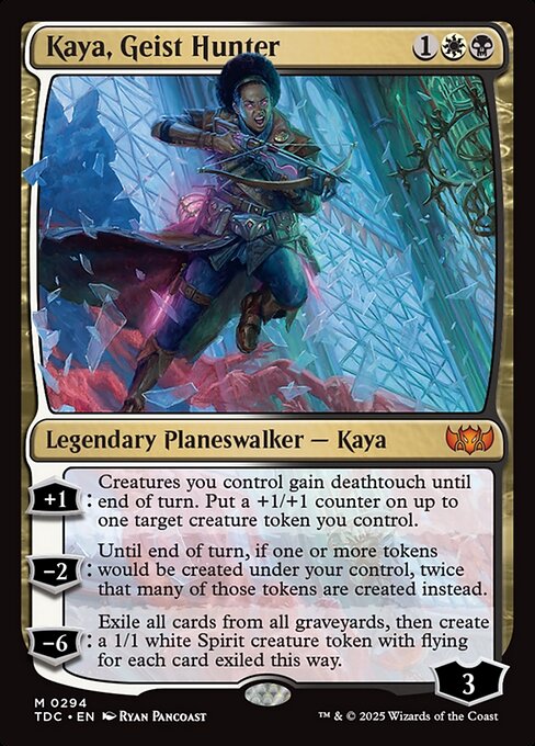 Kaya, Geist Hunter - Tarkir: Dragonstorm Commander - 294