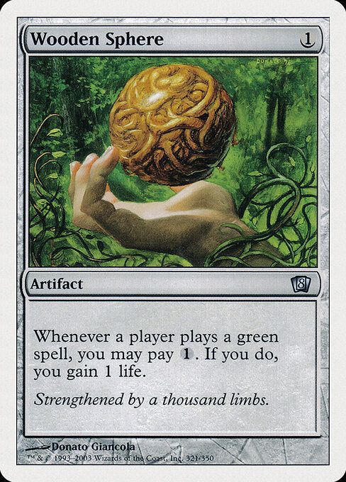 Wooden Sphere - Eighth Edition - 321