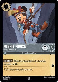 Minnie Mouse - Funky Spelunker - Into the Inklands - 183/204