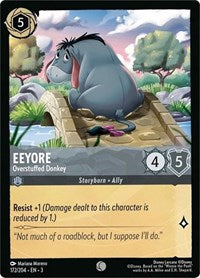 Eeyore - Overstuffed Donkey - Into the Inklands - 172/204
