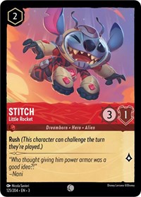 Stitch - Little Rocket - Into the Inklands - 125/204