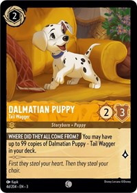 Dalmatian Puppy - Tail Wagger (4d/204) - Into the Inklands - 4d/204