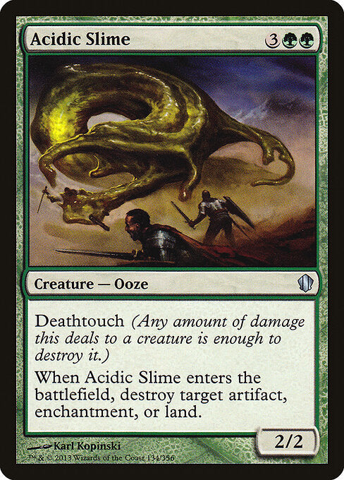 Acidic Slime - Commander 2013 - 134