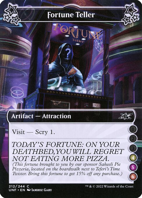 Fortune Teller - Unfinity - 212f