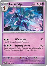 Ceruledge - 040/091 - SV: Paldean Fates - 040/091