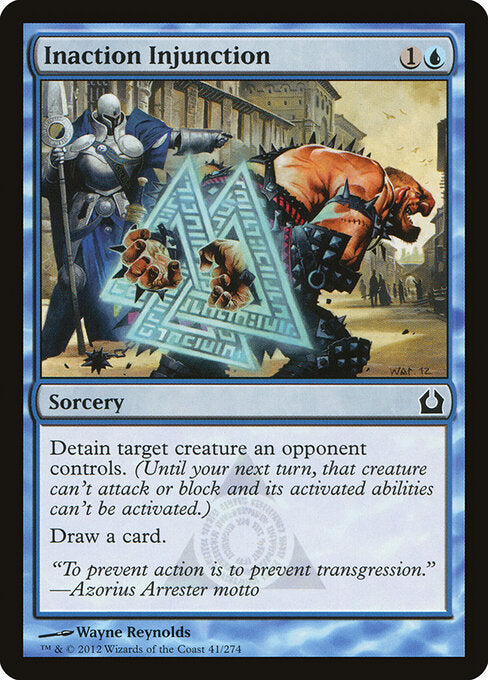 Inaction Injunction - Return to Ravnica - 41