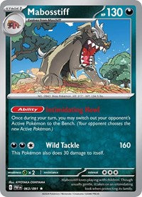 Mabosstiff - 063/091 - SV: Paldean Fates - 063/091