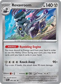 Revavroom - 065/091 - SV: Paldean Fates - 065/091
