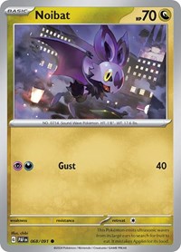 Noibat - 068/091 - SV: Paldean Fates - 068/091