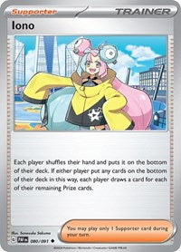 Iono - 080/091 - SV: Paldean Fates - 080/091