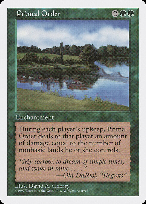 Primal Order - Fifth Edition - 318