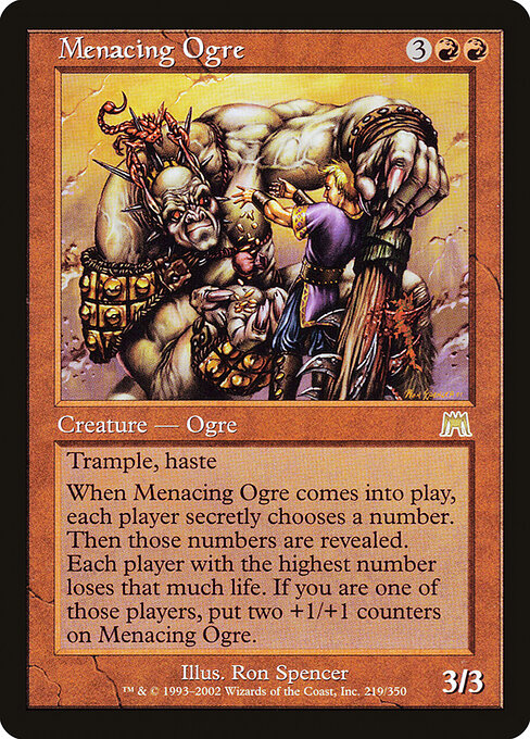 Menacing Ogre - Onslaught - 219