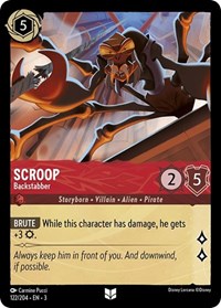 Scroop - Backstabber - Into the Inklands - 122/204