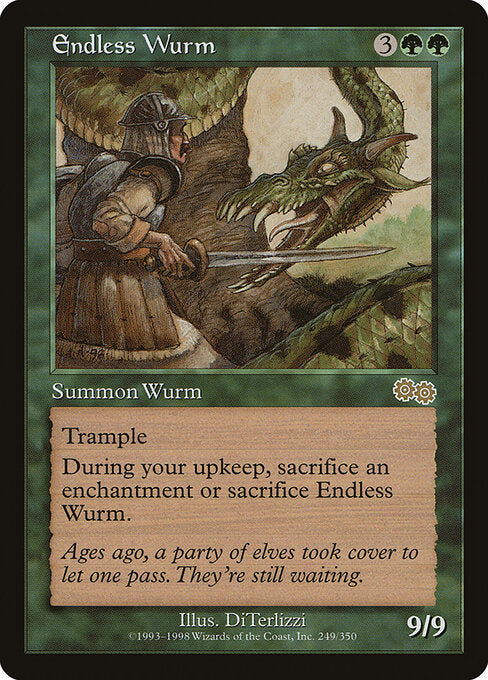 Endless Wurm - Urza's Saga - 249