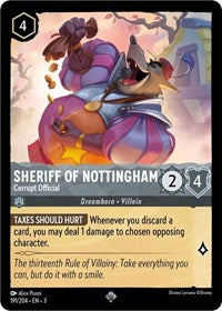 Sheriff of Nottingham - Corrupt Official - Into the Inklands - 191/204