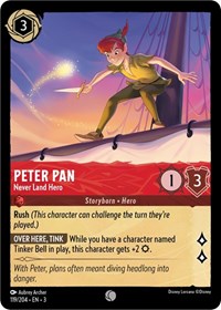 Peter Pan - Never Land Hero - Into the Inklands - 119/204