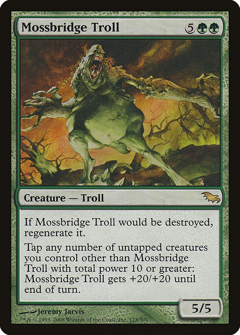 Mossbridge Troll - Shadowmoor - 123