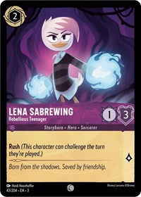 Lena Sabrewing - Rebellious Teenager - Into the Inklands - 43/204