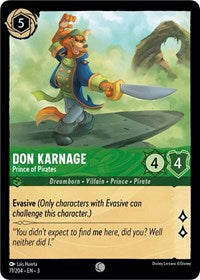 Don Karnage - Prince of Pirates - Into the Inklands - 71/204