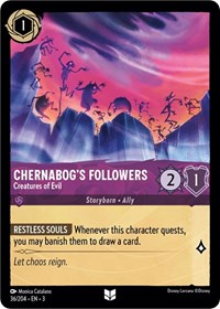 Chernabog's Followers - Creatures of Evil - Into the Inklands - 36/204