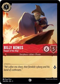 Billy Bones - Keeper of the Map - Into the Inklands - 104/204