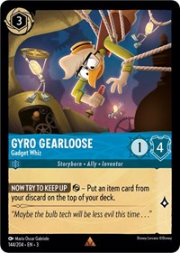 Gyro Gearloose - Gadget Whiz - Into the Inklands - 144/204