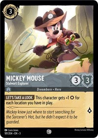 Mickey Mouse - Stalwart Explorer - Into the Inklands - 181/204