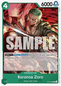 Roronoa Zoro - ST-12: Starter Deck 12 Zoro and Sanji - ST12-008