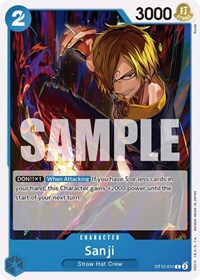 Sanji - Starter Deck 12: Zoro and Sanji - ST12-011
