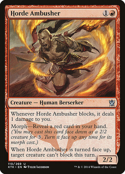 Horde Ambusher - Khans of Tarkir - 110