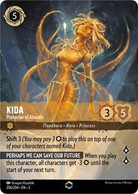 Kida - Protector of Atlantis (Enchanted) - Into the Inklands - 206/204