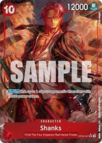 Shanks (Alternate Art) - Wings of the Captain - OP06-007