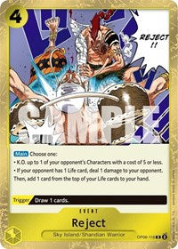 Reject - Wings of the Captain - OP06-116
