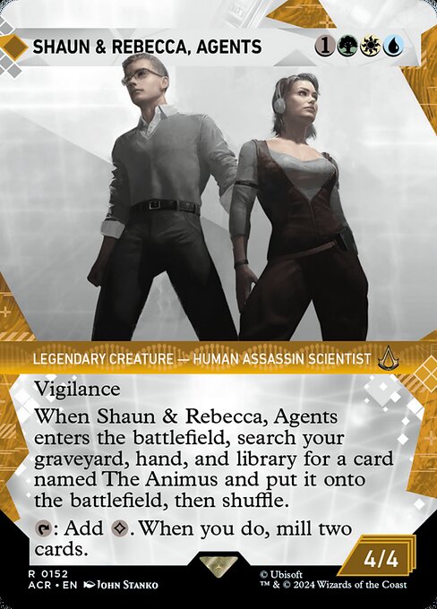 Shaun & Rebecca, Agents - Assassin's Creed - 152