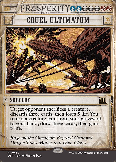 Cruel Ultimatum - Breaking News - 40