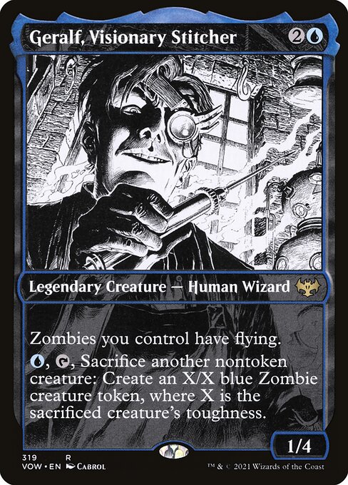 Geralf, Visionary Stitcher - Innistrad: Crimson Vow - 319