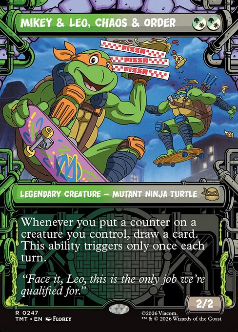 Mikey & Leo, Chaos & Order - Teenage Mutant Ninja Turtles - 247