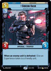 Gideon Hask - Ruthless Loyalist - Spark of Rebellion - 036/252