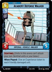 Academy Defense Walker - Spark of Rebellion - 037/252