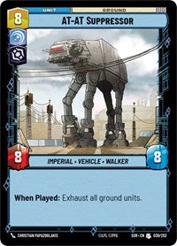 AT-AT Suppressor - Spark of Rebellion - 039/252