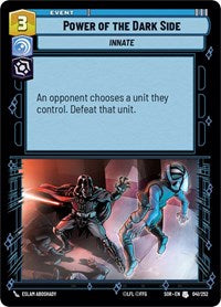 Power of the Dark Side - Spark of Rebellion - 041/252